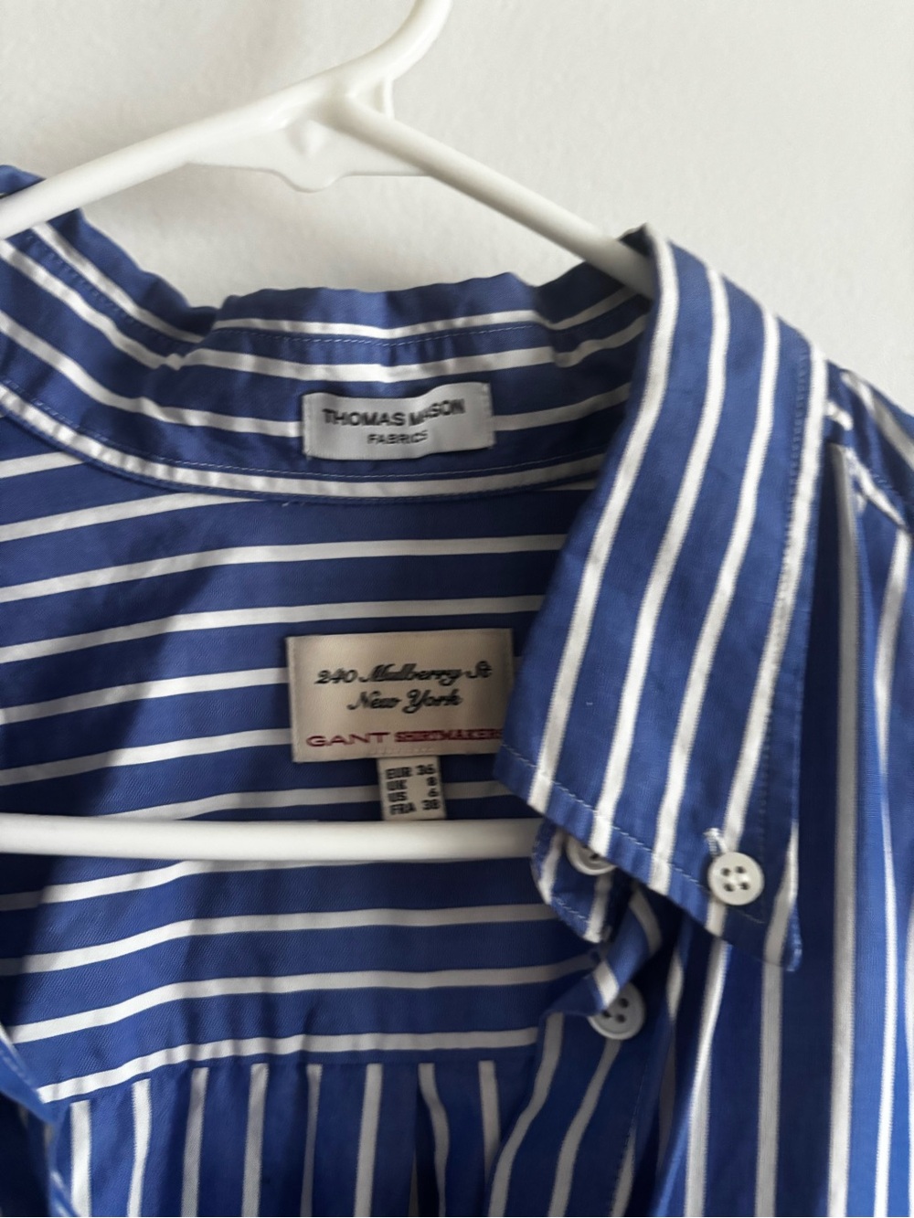 GANT oversized striped button-down shirt / shirt dress, women’s